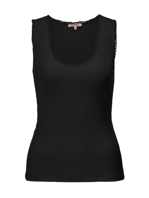 Orsay Čierne dámske tielko ORSAY