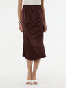 Orsay Tmavohnedá dámska midi sukňa ORSAY