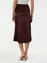 Orsay Tmavohnedá dámska midi sukňa ORSAY