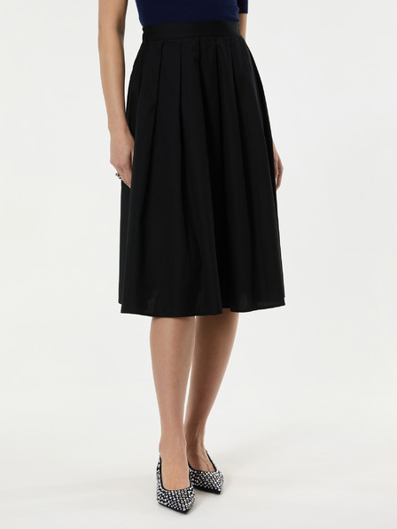 Orsay Čierna dámska midi sukňa ORSAY