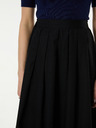Orsay Čierna dámska midi sukňa ORSAY
