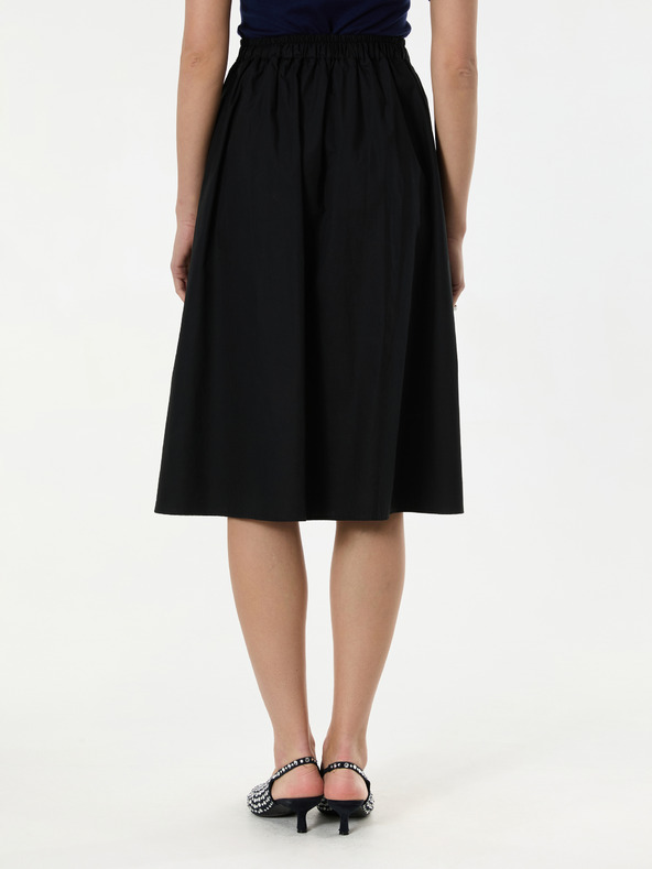 Orsay Čierna dámska midi sukňa ORSAY