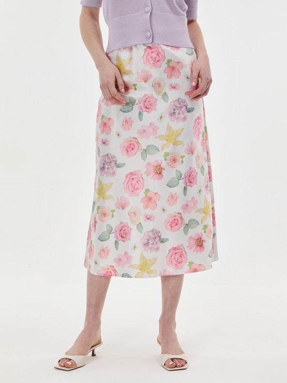 Orsay Ružová dámska vzorovaná sukňa ORSAY