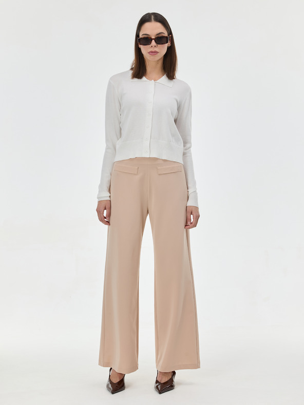 Orsay Krémový dámsky sveter s golierom ORSAY