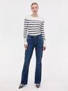 Orsay Tmavomodrý dámsky pruhovaný sveter ORSAY