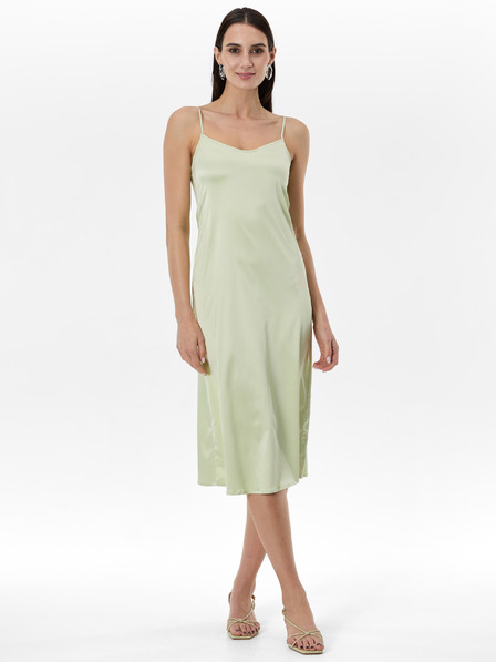 Orsay Svetlozelené dámske šaty na ramienka ORSAY
