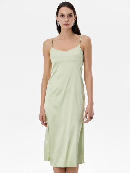 Orsay Svetlozelené dámske šaty na ramienka ORSAY