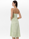Orsay Svetlozelené dámske šaty na ramienka ORSAY
