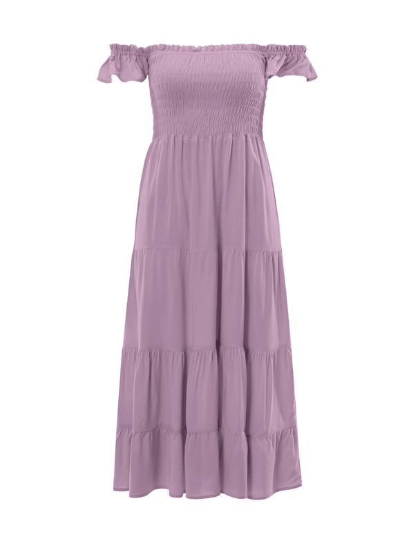 Orsay Svetlofialové dámske midi šaty ORSAY