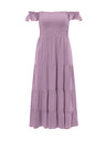 Orsay Svetlofialové dámske midi šaty ORSAY