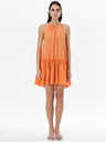 Orsay Oranžové dámske šaty ku kolenám ORSAY