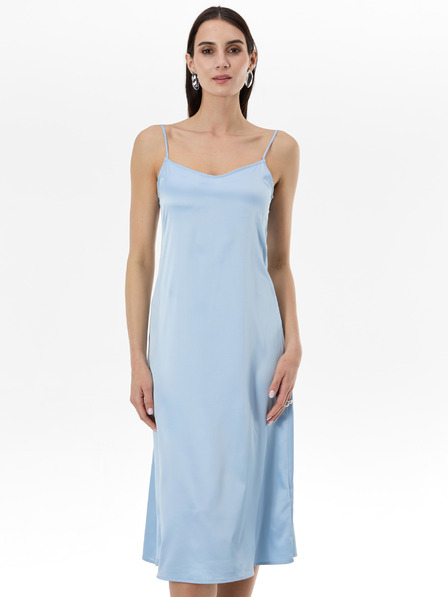 Orsay Svetlomodré dámske šaty na ramienka ORSAY