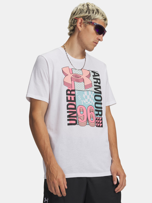 Under Armour Pánske tričko Under Armour UA M LOGO COLLAGE SS