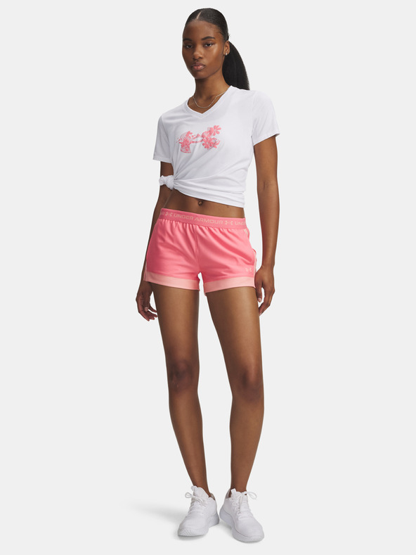 Under Armour Dámske kraťasy Under Armour Tech Play Up 3in Colorblock