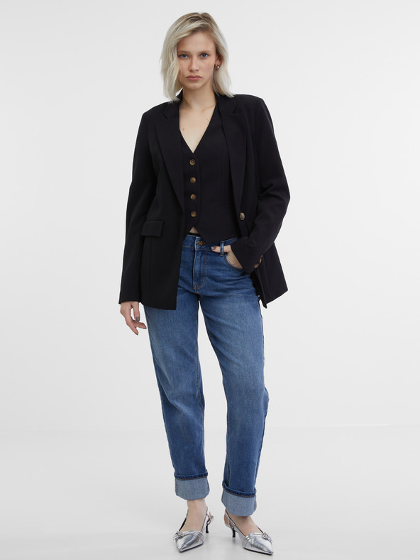 Orsay Čierne dámske sako ORSAY