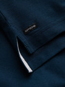Ombre Clothing Tmavomodré pánske polo tričko Ombre Clothing