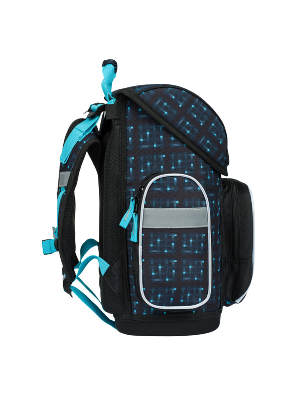 BAAGL  Ergo Minecraft Blue Axe Školská aktovka