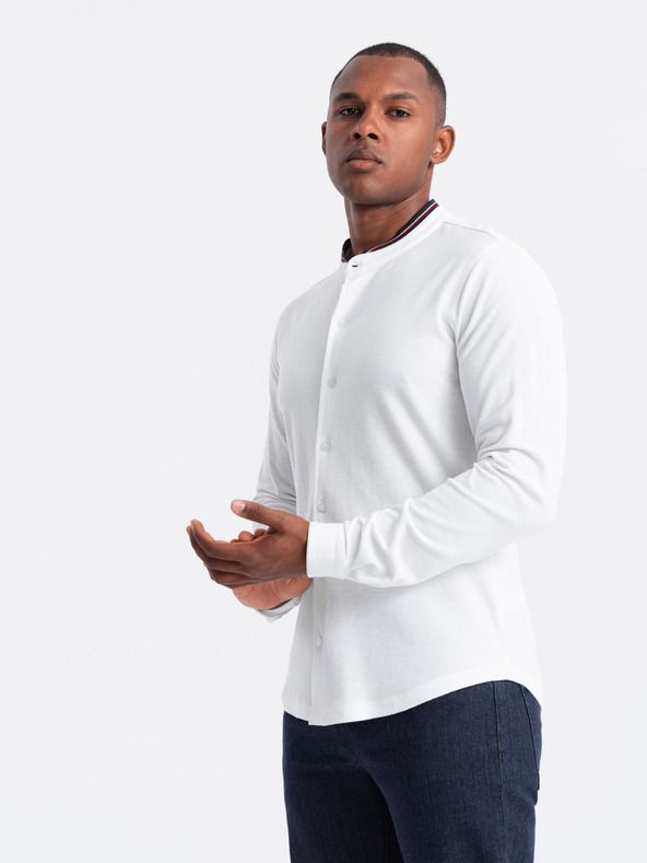 Ombre Clothing Pánske slim tričko Ombre oblečenie