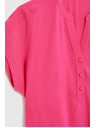 Moodo Košeľa z viskózy purpurová Moodo