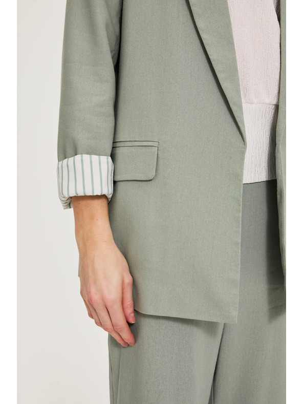 Moodo Sako s prídavkom ľanu olivové Moodo