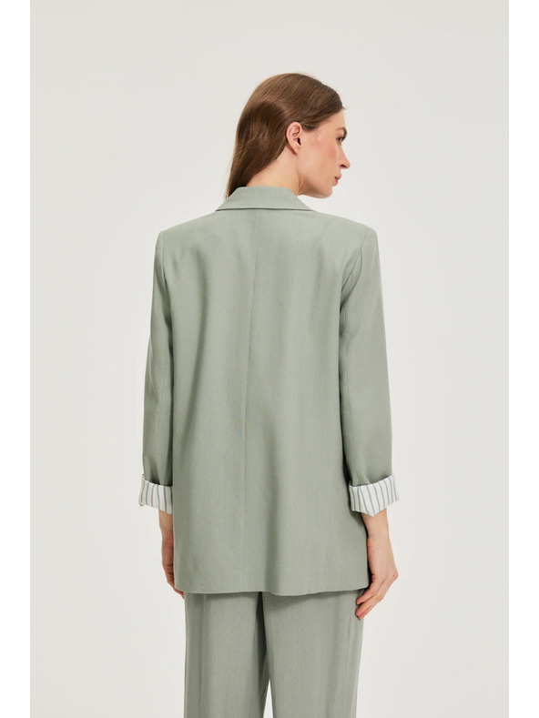 Moodo Sako s prídavkom ľanu olivové Moodo