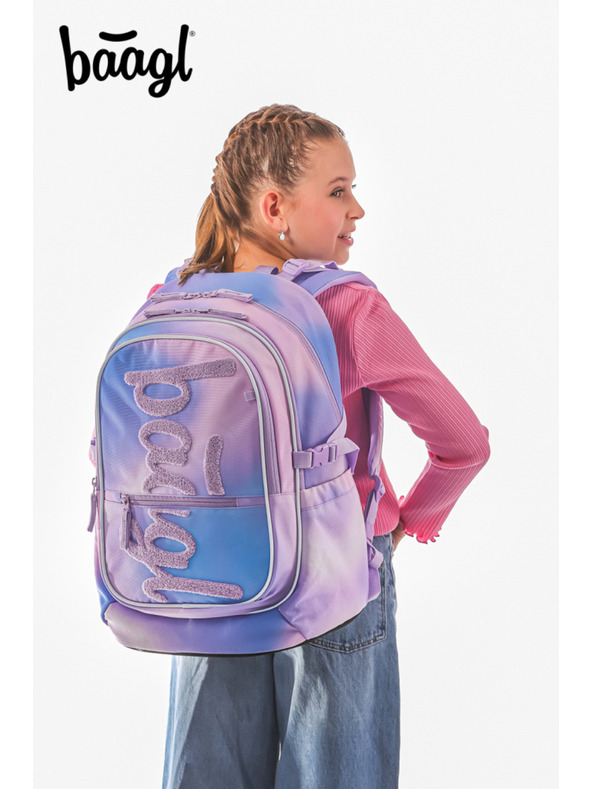 BAAGL  BAAGL SET 5 Core Sky: batoh, peračník, vrecko, ledvinka, obal na notebook