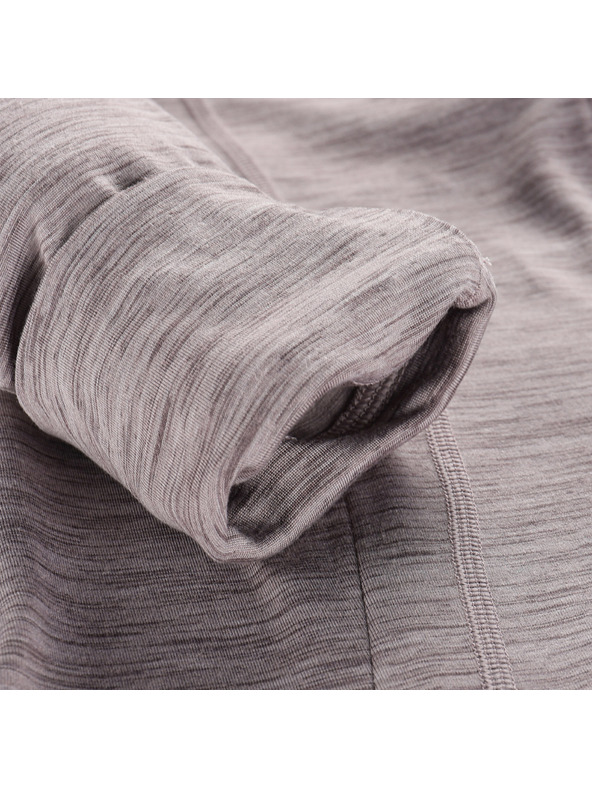 ALPINE PRO Dámska rýchlo schnutúca mikina s cool-dry ALPINE PRO GOLLA 2 driftwood