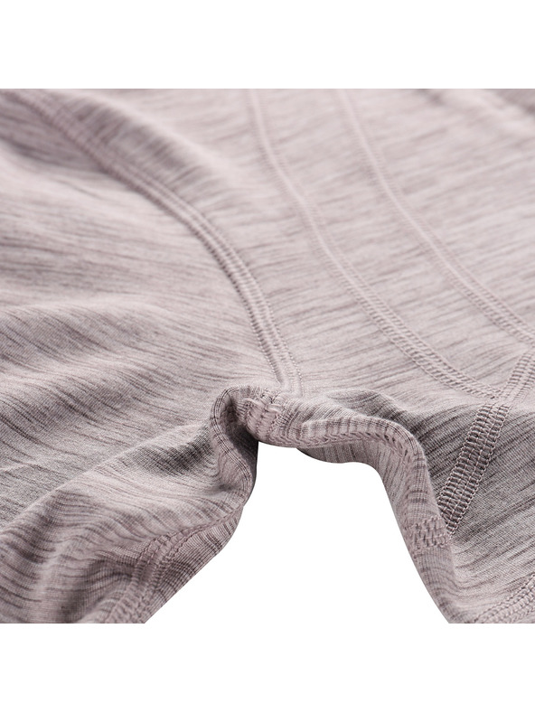 ALPINE PRO Dámska rýchlo schnutúca mikina s cool-dry ALPINE PRO GOLLA 2 driftwood