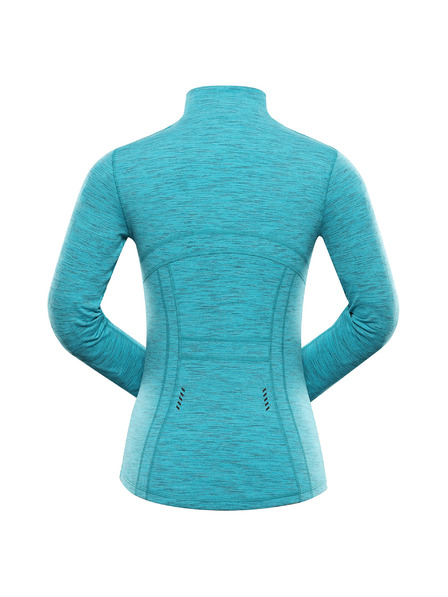 ALPINE PRO Dámska rýchlo schnutúca mikina s cool-dry ALPINE PRO GOLLA 2 curacao