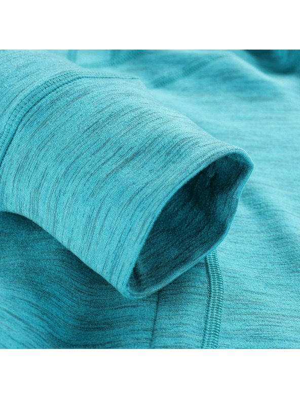 ALPINE PRO Dámska rýchlo schnutúca mikina s cool-dry ALPINE PRO GOLLA 2 curacao