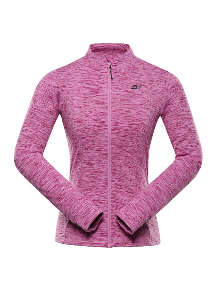 ALPINE PRO Dámska rýchlo schnutúca mikina s cool-dry ALPINE PRO GOLLA 2 first bloom