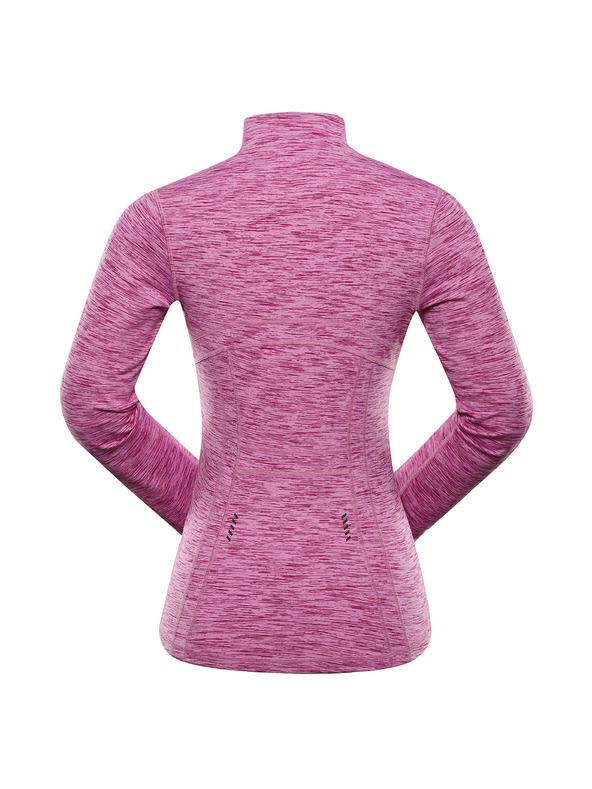 ALPINE PRO Dámska rýchlo schnutúca mikina s cool-dry ALPINE PRO GOLLA 2 first bloom