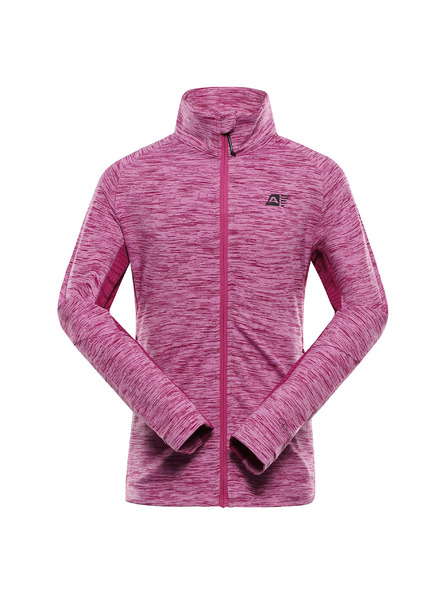 ALPINE PRO Detská športová mikina na zips ALPINE PRO DETTO first bloom