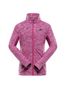 ALPINE PRO Detská športová mikina na zips ALPINE PRO DETTO first bloom