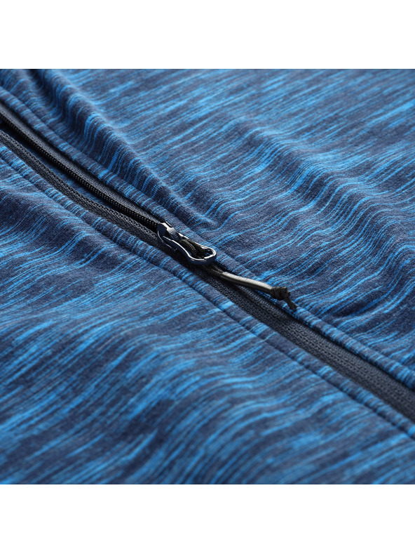 ALPINE PRO Pánska funkčná mikina ALPINE PRO GOLL 4 electric blue lemonade