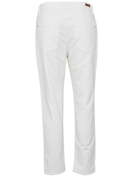 CAMAIEU Biele slim fit džínsy CAMAIEU