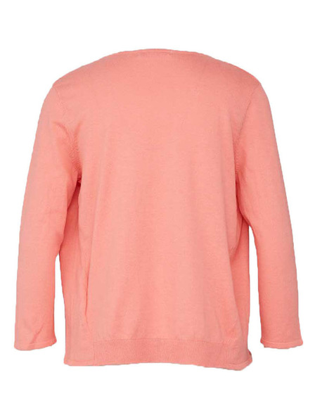 CAMAIEU Ružový krátky kardigán CAMAIEU