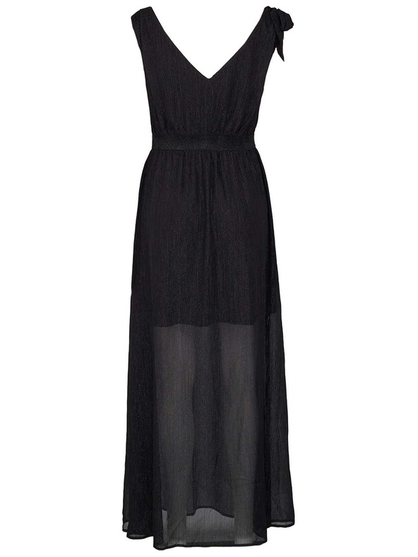 CAMAIEU Čierne dlhé šaty