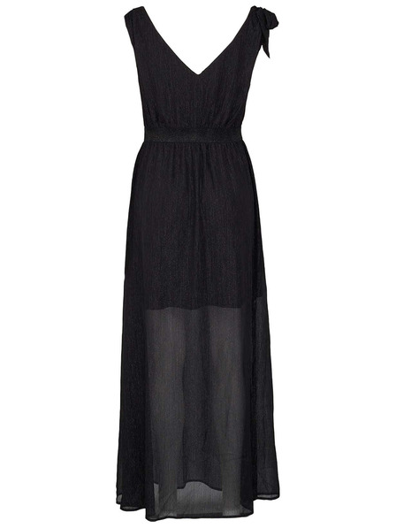 CAMAIEU Čierne dlhé šaty