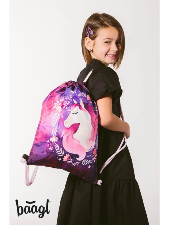 BAAGL  BAAGL SET 5 Zippy Plus Kôň: aktovka, penal, vrece, zástěra, peňaženka