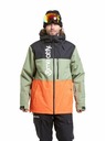 Meatfly Meatfly pánska SNB & SKI bunda Manifold Black / Orange