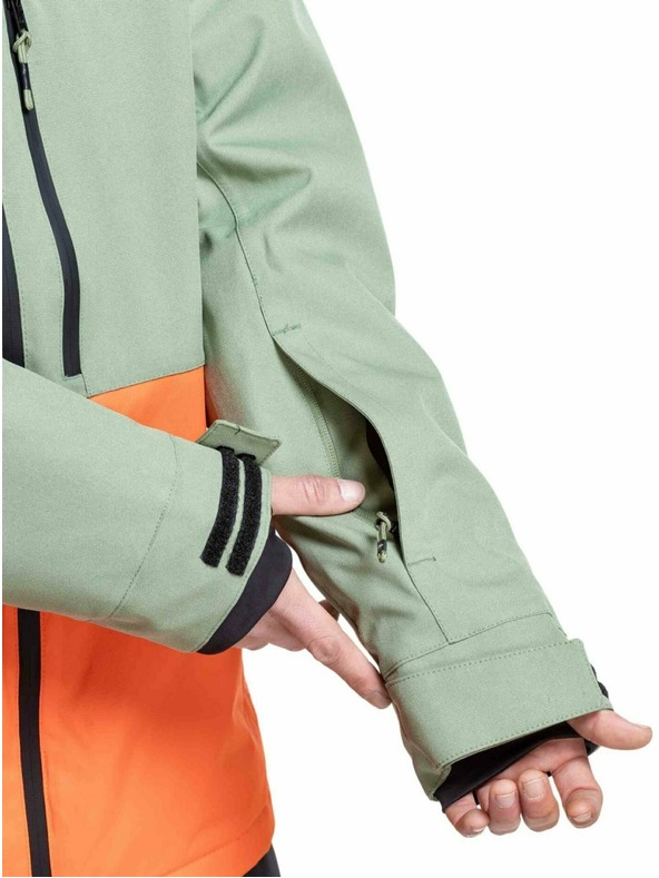 Meatfly Meatfly pánska SNB & SKI bunda Manifold Black / Orange