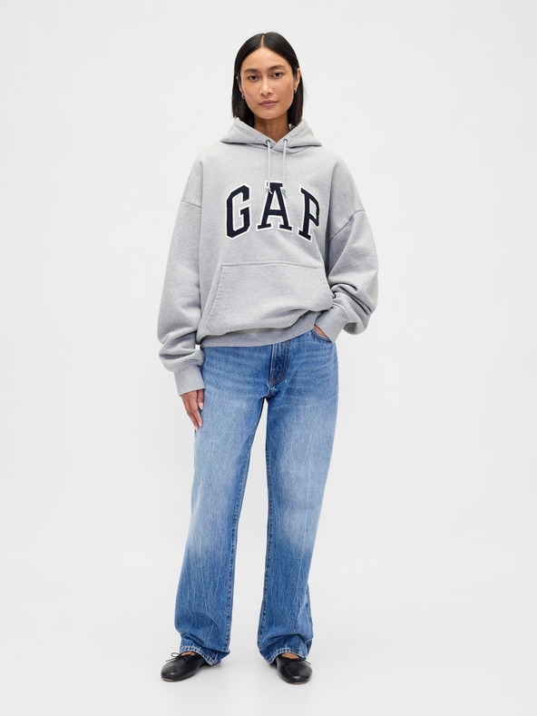 GAP Oversize mikina s logom Extra Heavyweight Unisex GAP