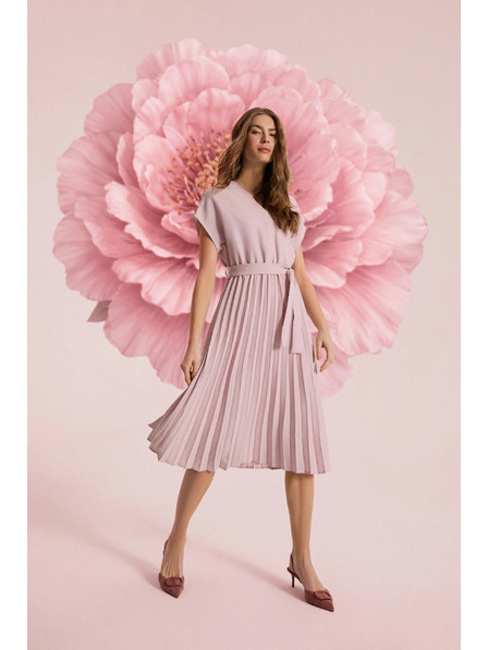 Moodo Midi sukňa ružová Moodo