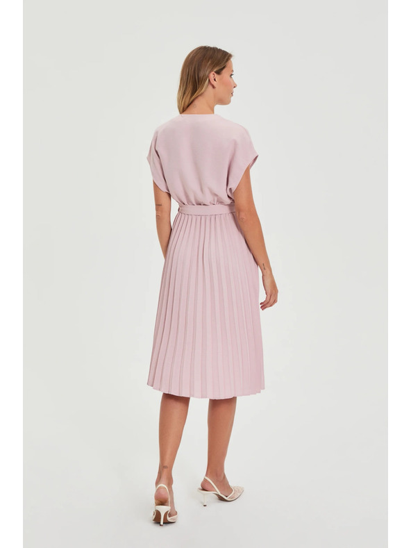 Moodo Midi sukňa ružová Moodo