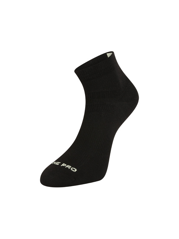 ALPINE PRO Športové členkové ponožky ALPINE PRO COOLE 2 black