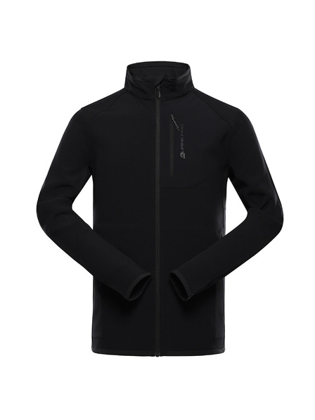 ALPINE PRO Pánska outdoorová mikina ALPINE PRO MORW black