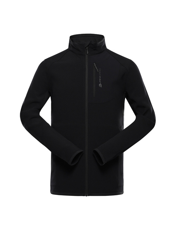 ALPINE PRO Pánska outdoorová mikina ALPINE PRO MORW black