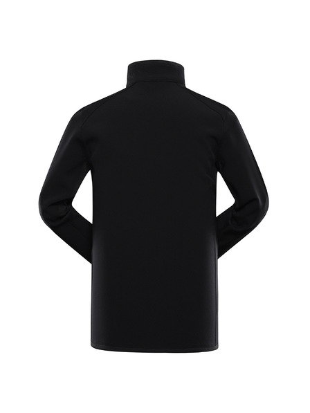 ALPINE PRO Pánska outdoorová mikina ALPINE PRO MORW black