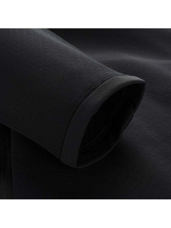 ALPINE PRO Pánska outdoorová mikina ALPINE PRO MORW black